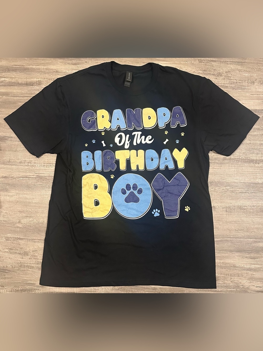 Grandpa of the Birthday Boy Graphic Tee